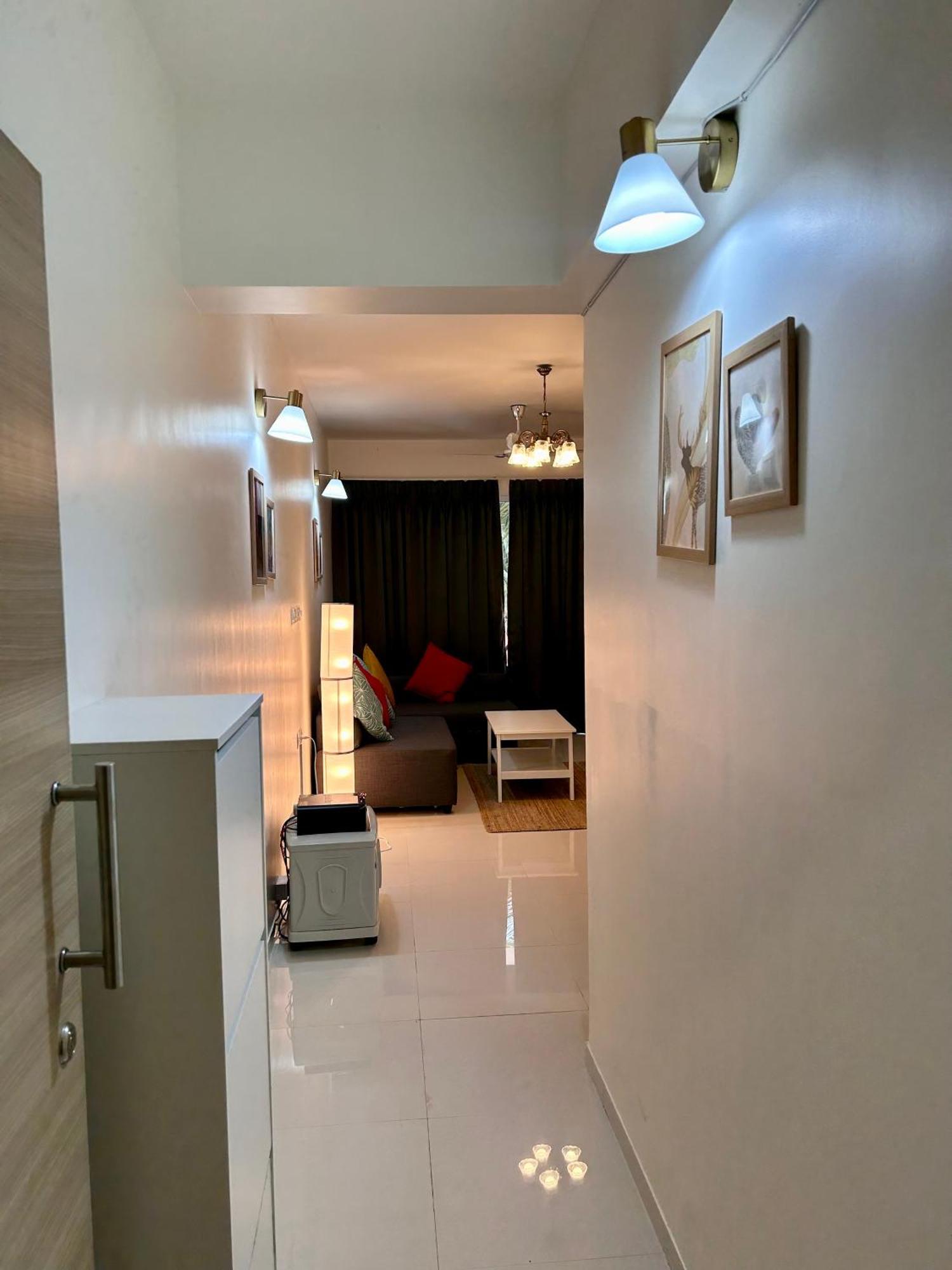 Pool And Garden View Good Stay Premium 2 Bhk Flat 104 Dabolim Bagian luar foto